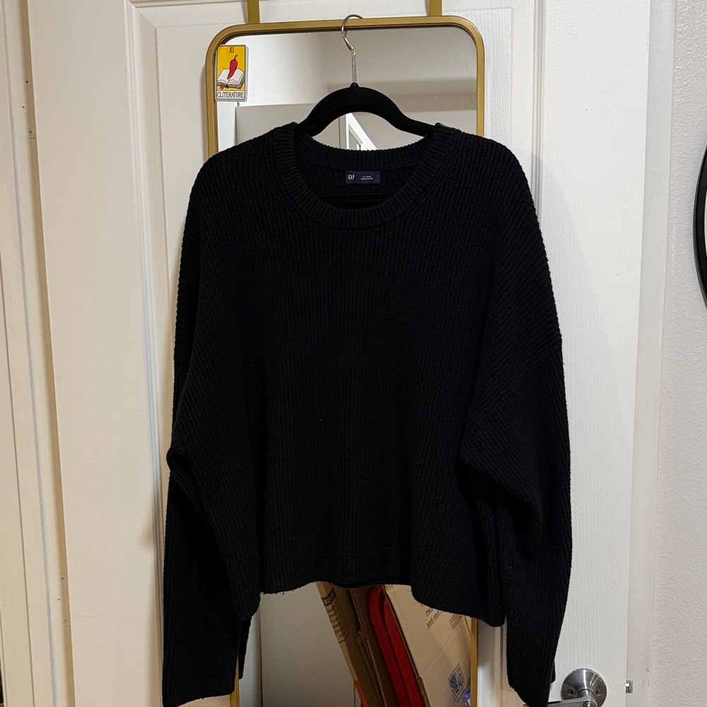 GAP CashSoft Shaker-Stitch Sweater